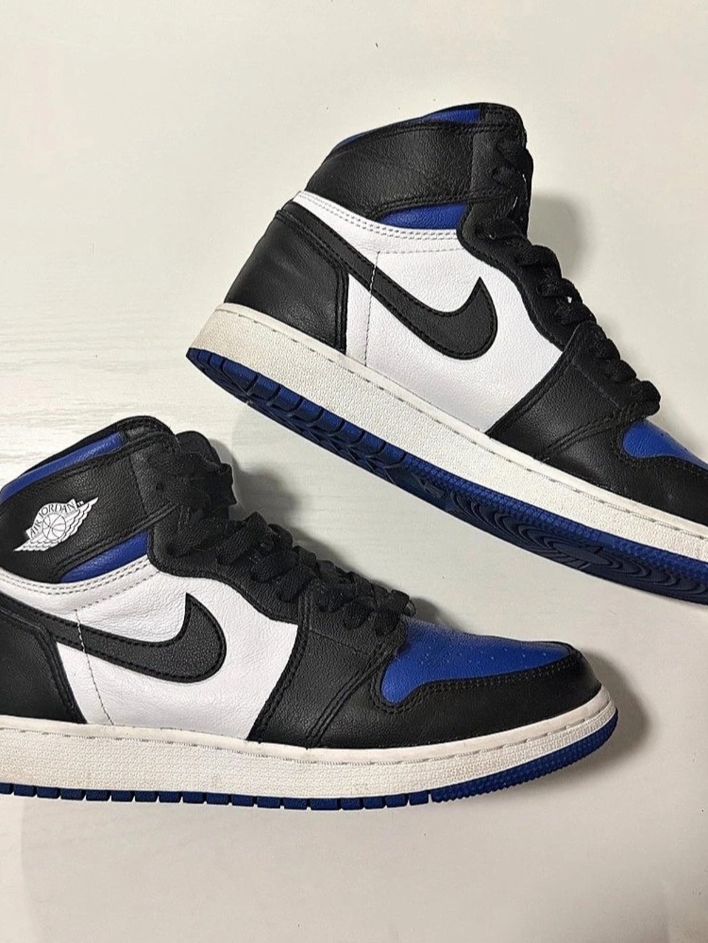 Nike Air Jordan 1 High Top Sneakers “Royal Toe”